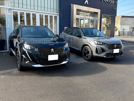 NEW2008マイナーチェンジ前後の比較（エクステリア）