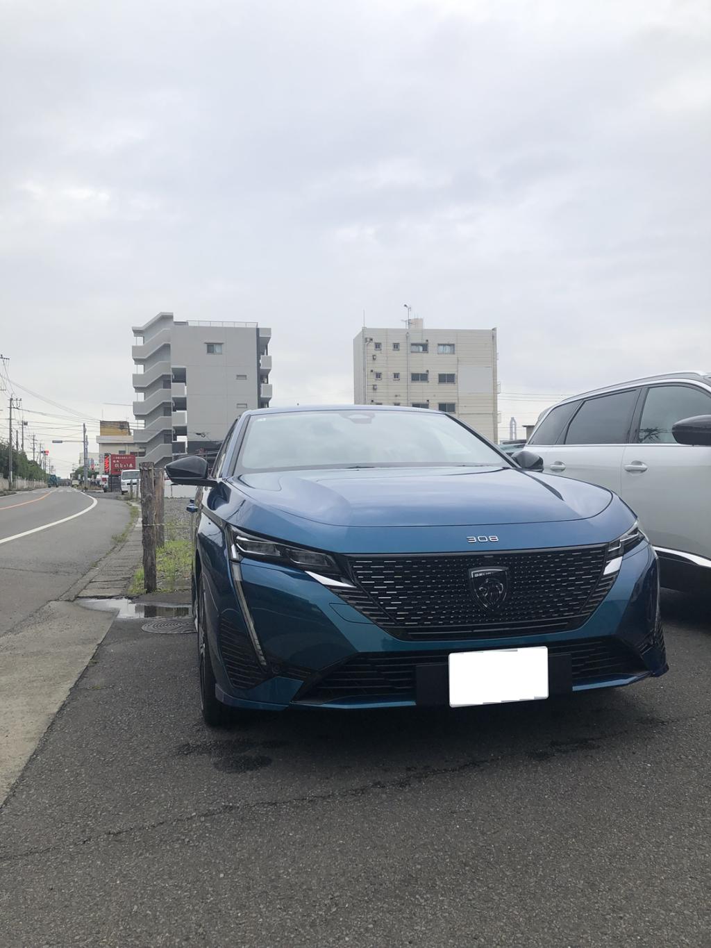 NEW 308 HYBRID デモカー　（エクステリア）