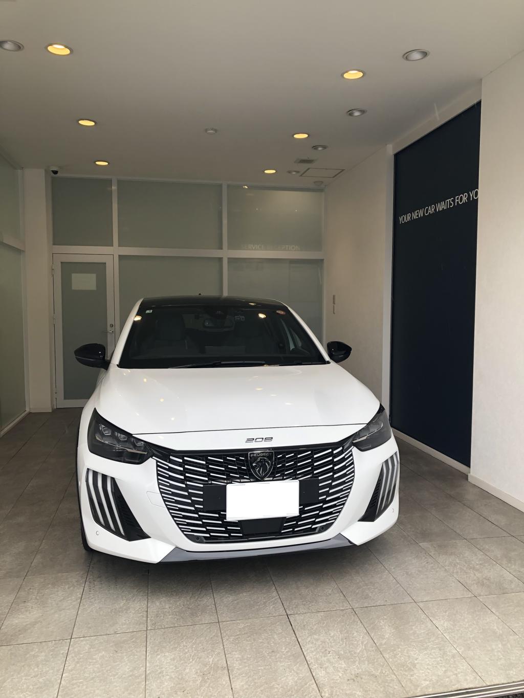 NEW 208 GT 　納車式