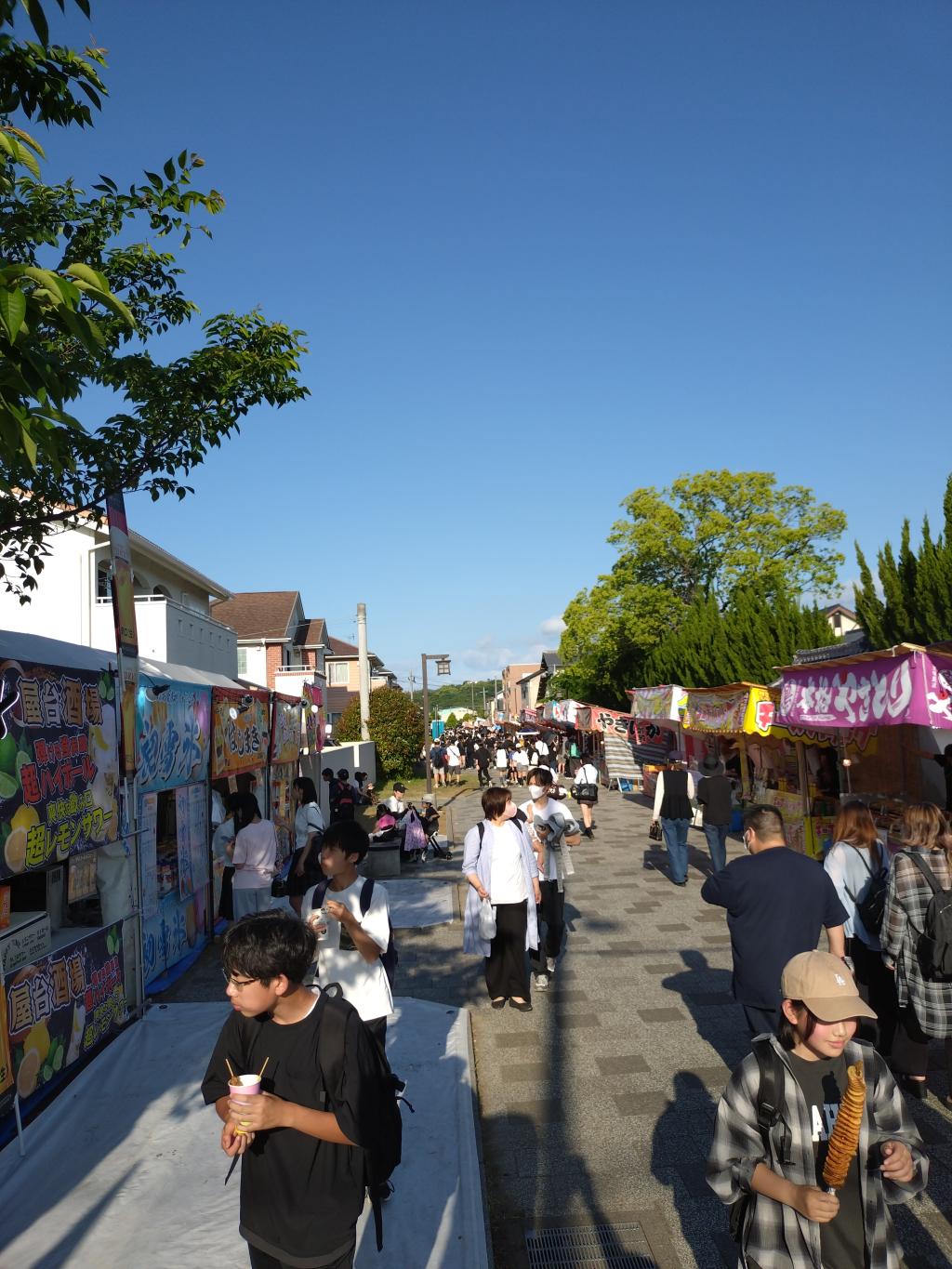地元のお祭り！